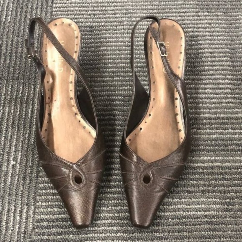 Michelle D - Sling Back Kitten Heel
